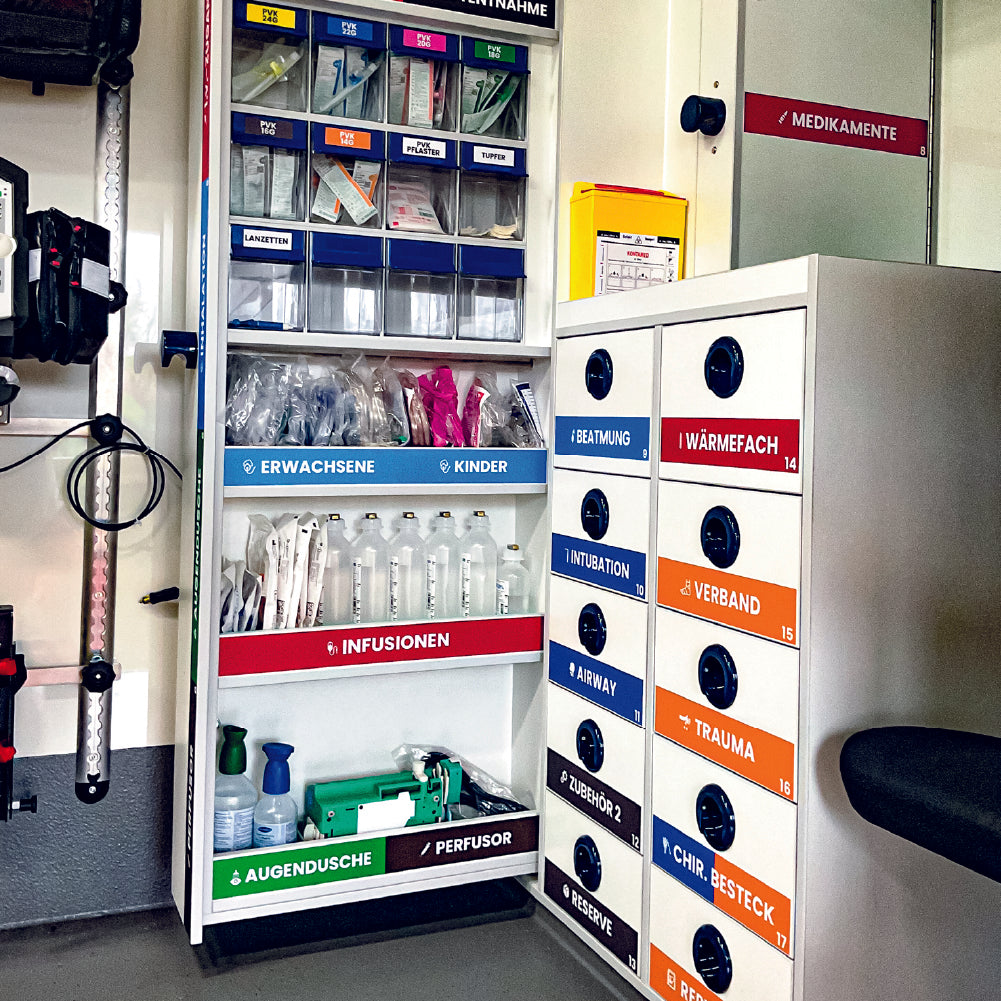 Erfolgreiche Ausstattung eines RTW und KTW des DRK Delmenhorst mit dem resQtag-System