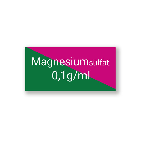 MEDITAGS: Electrolytes (green-pink)