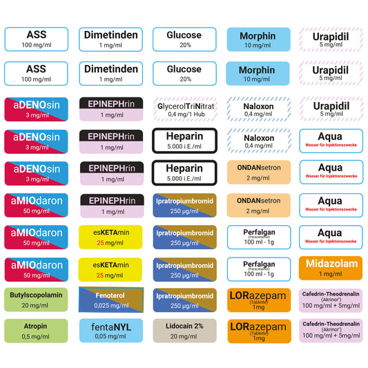MEDITAGS-Set NEF Baden-Württemberg