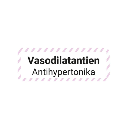 MEDITAGS: Vasodilatantien / Antihypertonika