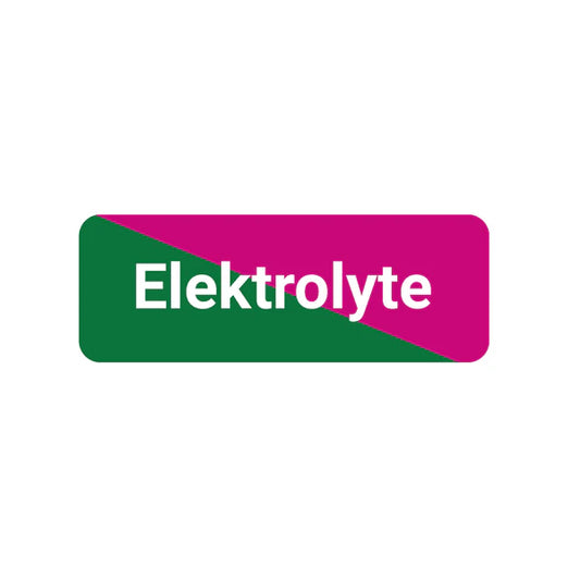 MEDITAGS: Elektrolyte (grün-pink)
