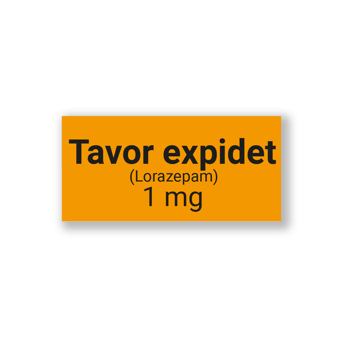 STAVANGER® MEDITAGS: Benzodiazepine