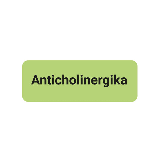 MEDITAGS: Anticholinergika