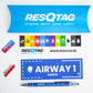 resQtag system: Product sample (free) 