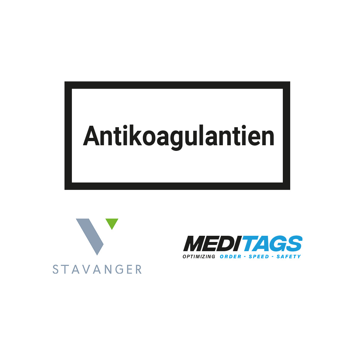 STAVANGER® MEDITAGS: Antikoagulantien