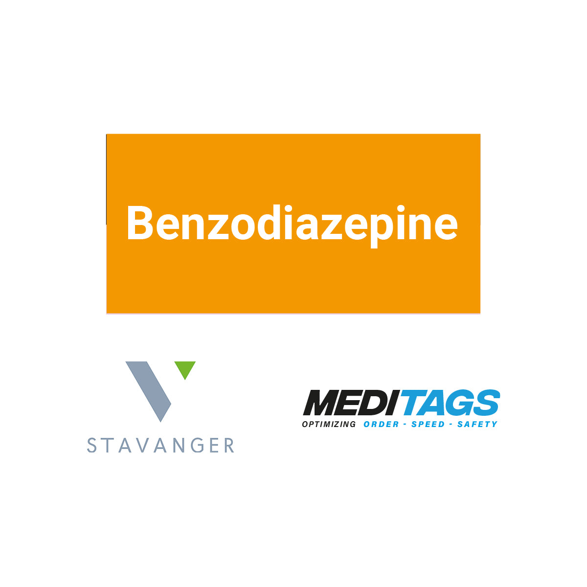 STAVANGER® MEDITAGS: Benzodiazepine
